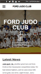 Mobile Screenshot of fordjudoclub.org